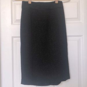 Ann Taylor Black Pencil Skirt Size 2